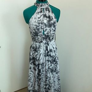 H&M satin maxi dress